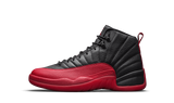 Men Air Jordan 12 Xii Retro Black Varsity Red Flu Game